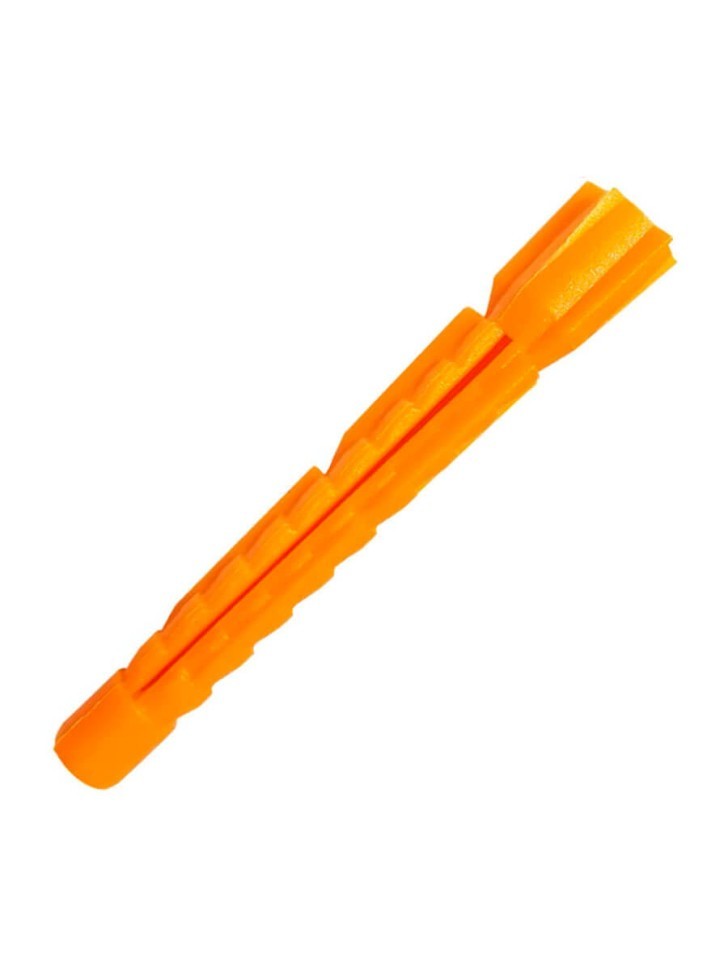 Дюбель распорный, тип U универсальный, 6х52 мм. 100 шт (полипропилен)