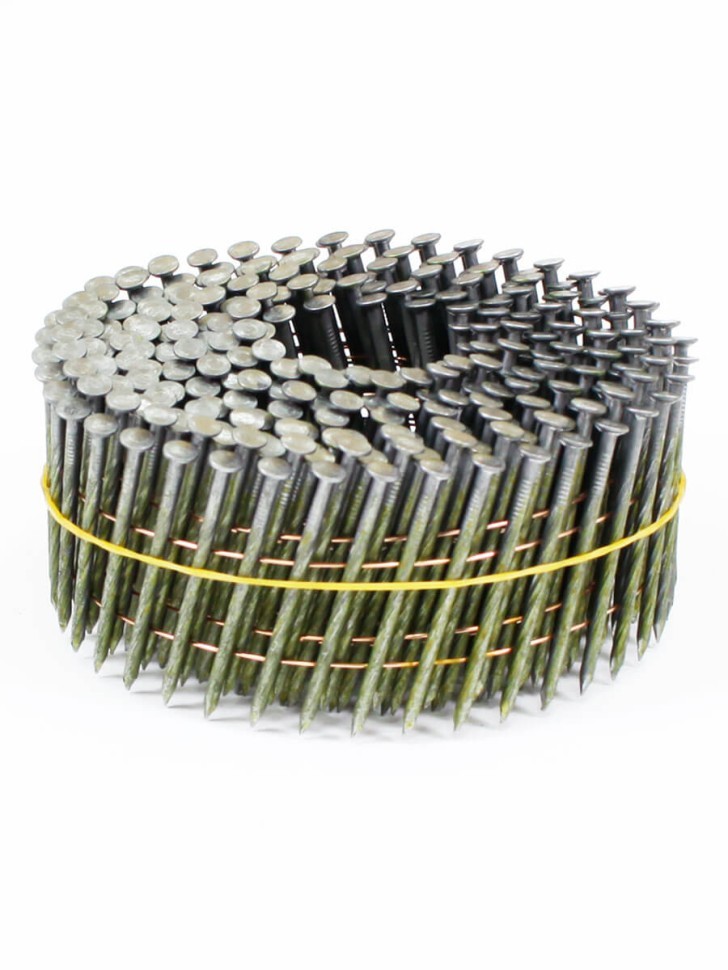 Гвозди барабанные, для нейлера 2,5х50 мм, винтовые 9000 шт.